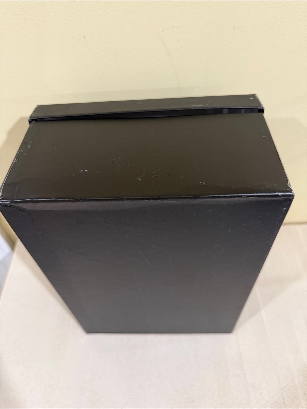 Versace Black and White Gift Box with Silver Logo Accent 12” x 8.5” - Picture 11 of 12